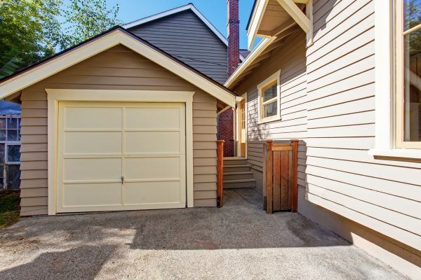 Garage Siding Replacement in Lawrence