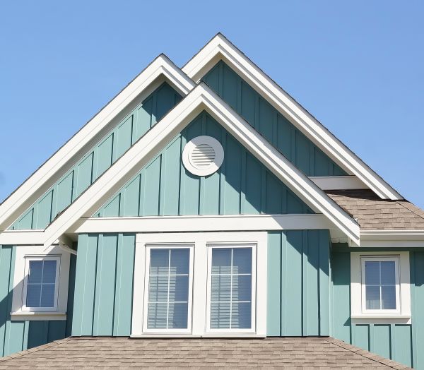 Batten Siding Repair in Lawrence